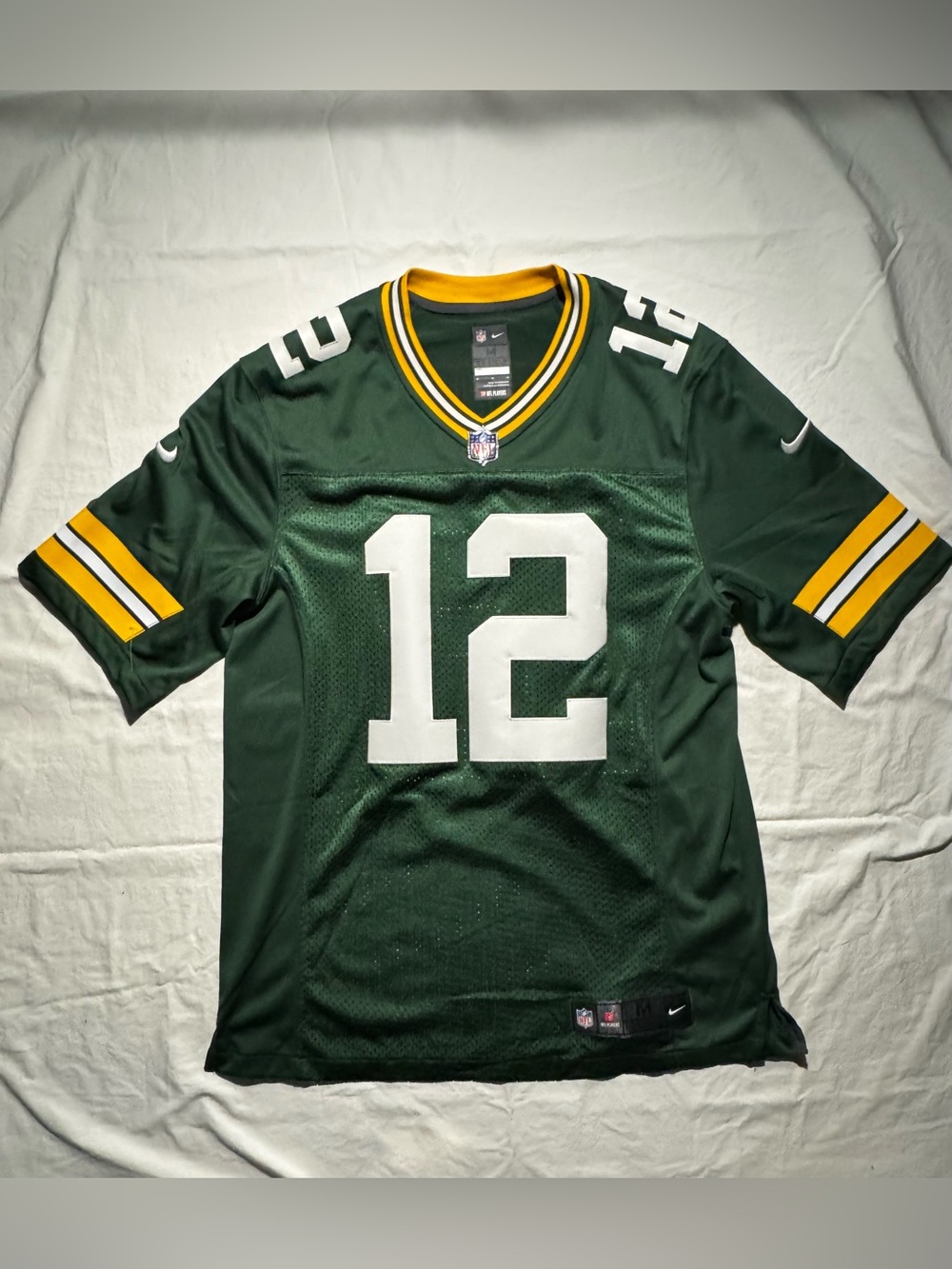 Nike Vapor Limited Aaron Rodgers Green Bay Packers NFL Jersey Men’s Size Medium